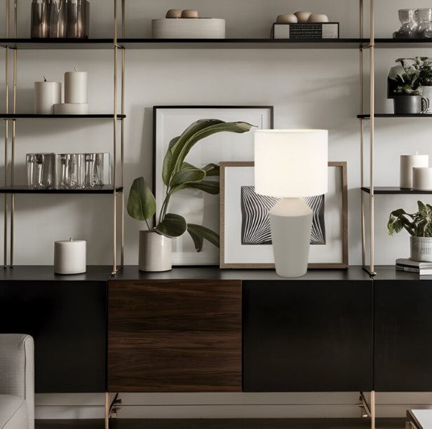 Candeeiro de mesa Barron - Taupe