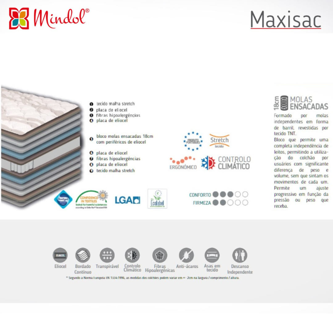 Colchão Mindol Maxisac