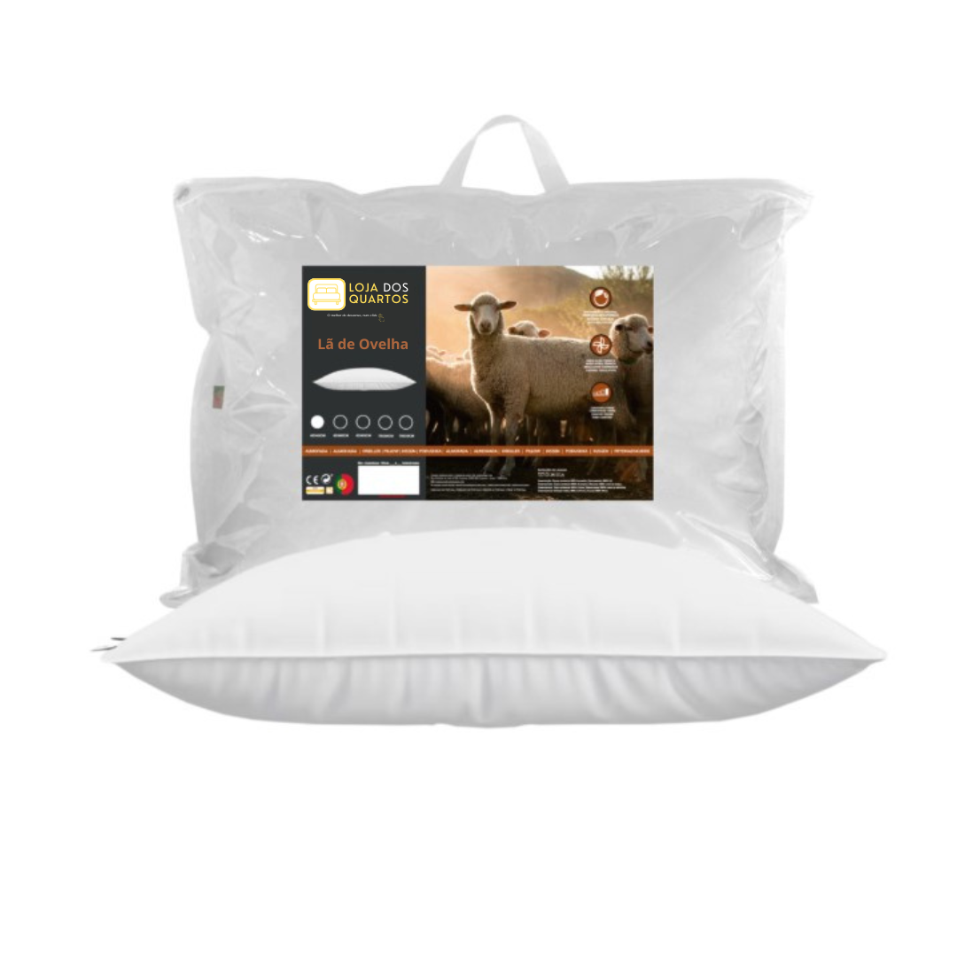 Almofada Lã de ovelha