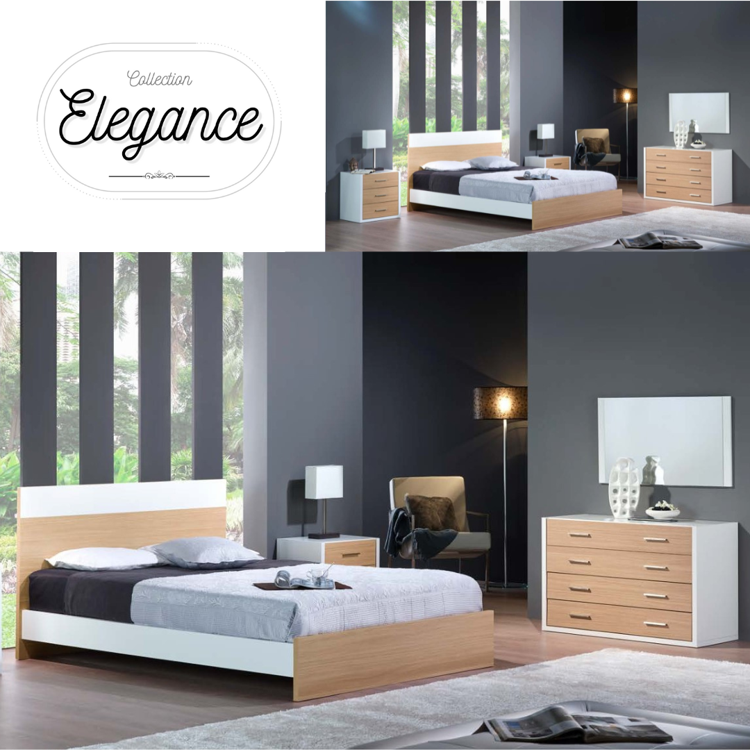 Cómoda Elegance (4 gavetas com puxadores)