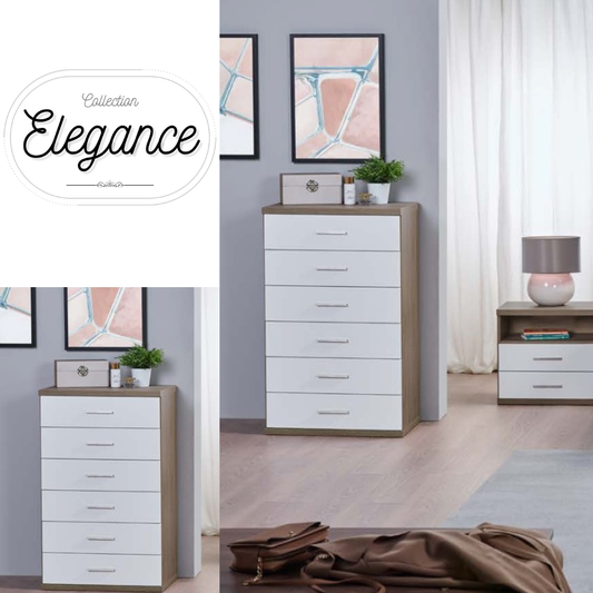 Camiseiro Elegance (6 gavetas com puxadores)