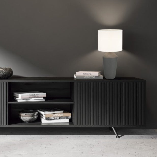 Candeeiro de mesa Barron - Castanho