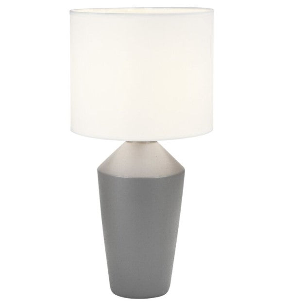 Candeeiro de mesa Barron - Cinzento