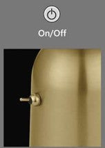 Candeeiro de mesa Parma - Preto