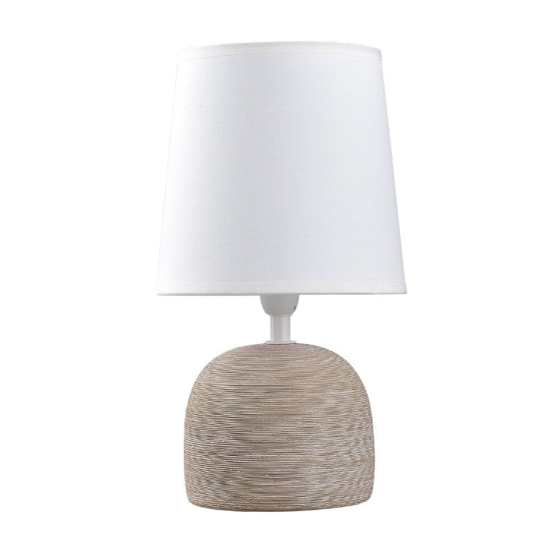 Candeeiro de mesa Baxter - Castanho e Branco