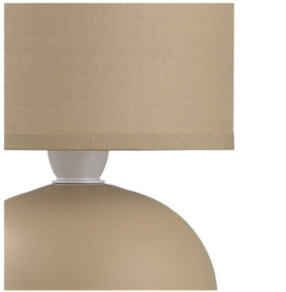 Candeeiro de mesa Caicos - Castanho