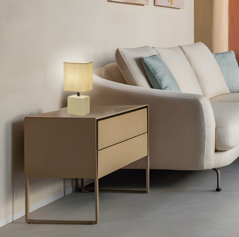 Candeeiro de mesa Glen - Amarelo