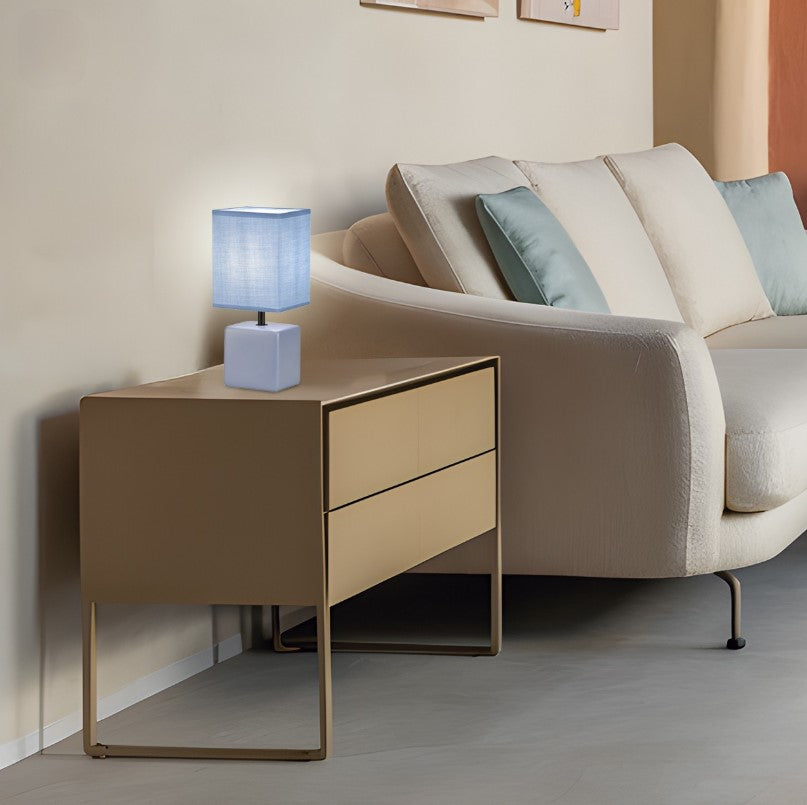 Candeeiro de mesa Glen - Azul