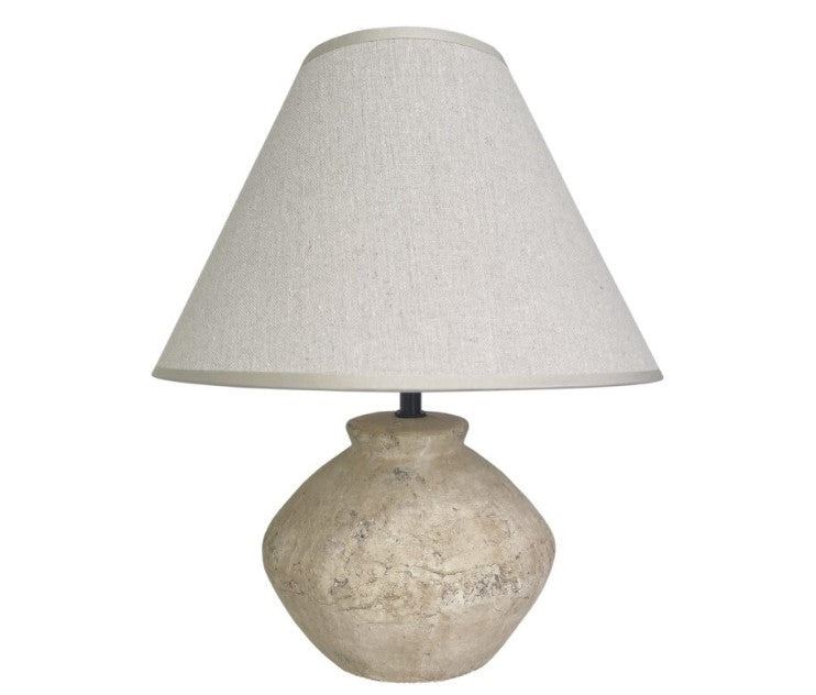 Candeeiro de mesa Larry - Pedra Bege