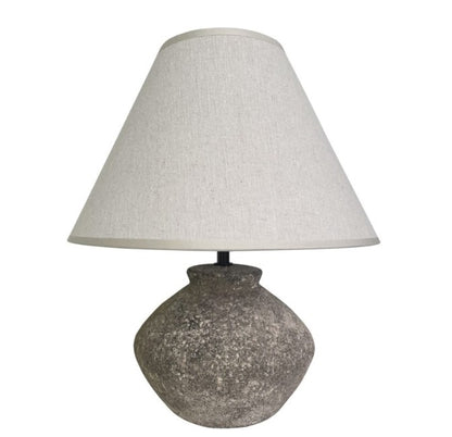 Candeeiro de mesa Larry - Pedra Cinzento