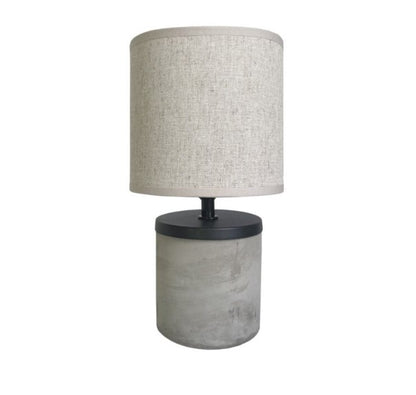 Candeeiro de mesa Tirol - Cinzento e Preto