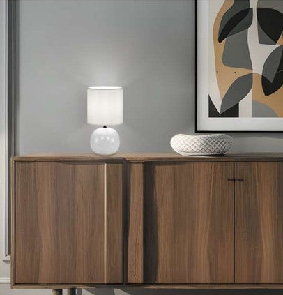 Candeeiro de mesa Zion - Branco