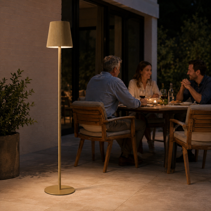 Candeeiro de Mesa a Bateria SUNSET – Recarregável, Altura Ajustável | Luz Quente Sem Fios