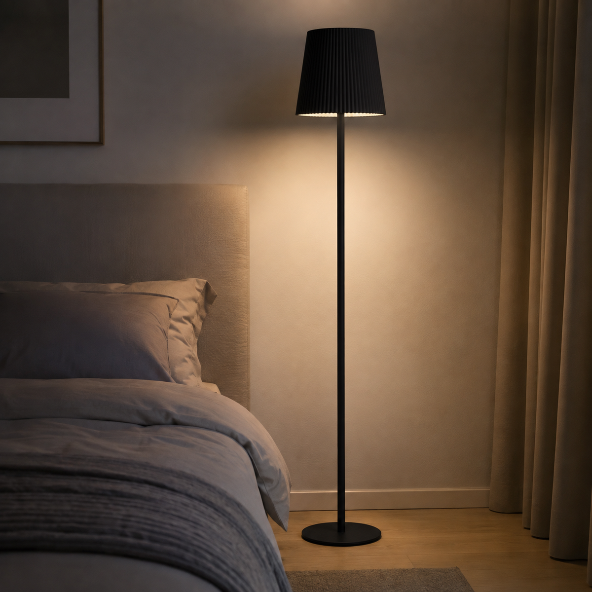 Candeeiro de Mesa a Bateria SUNSET – Recarregável, Altura Ajustável | Luz Quente Sem Fios