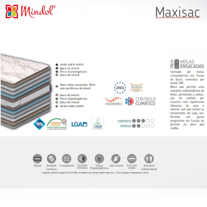 Colchão Mindol Maxisac