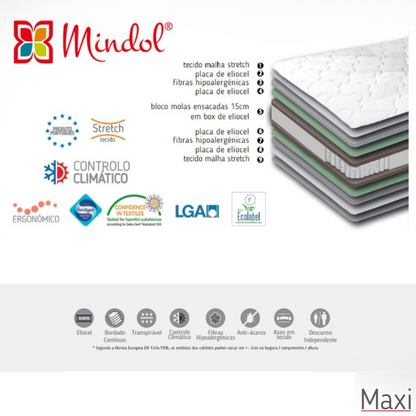 Colchão Mindol Maxisac Maxi