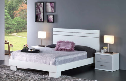 Mesa de cabeceira EXCLUSIVE (2 gavetas com puxadores)