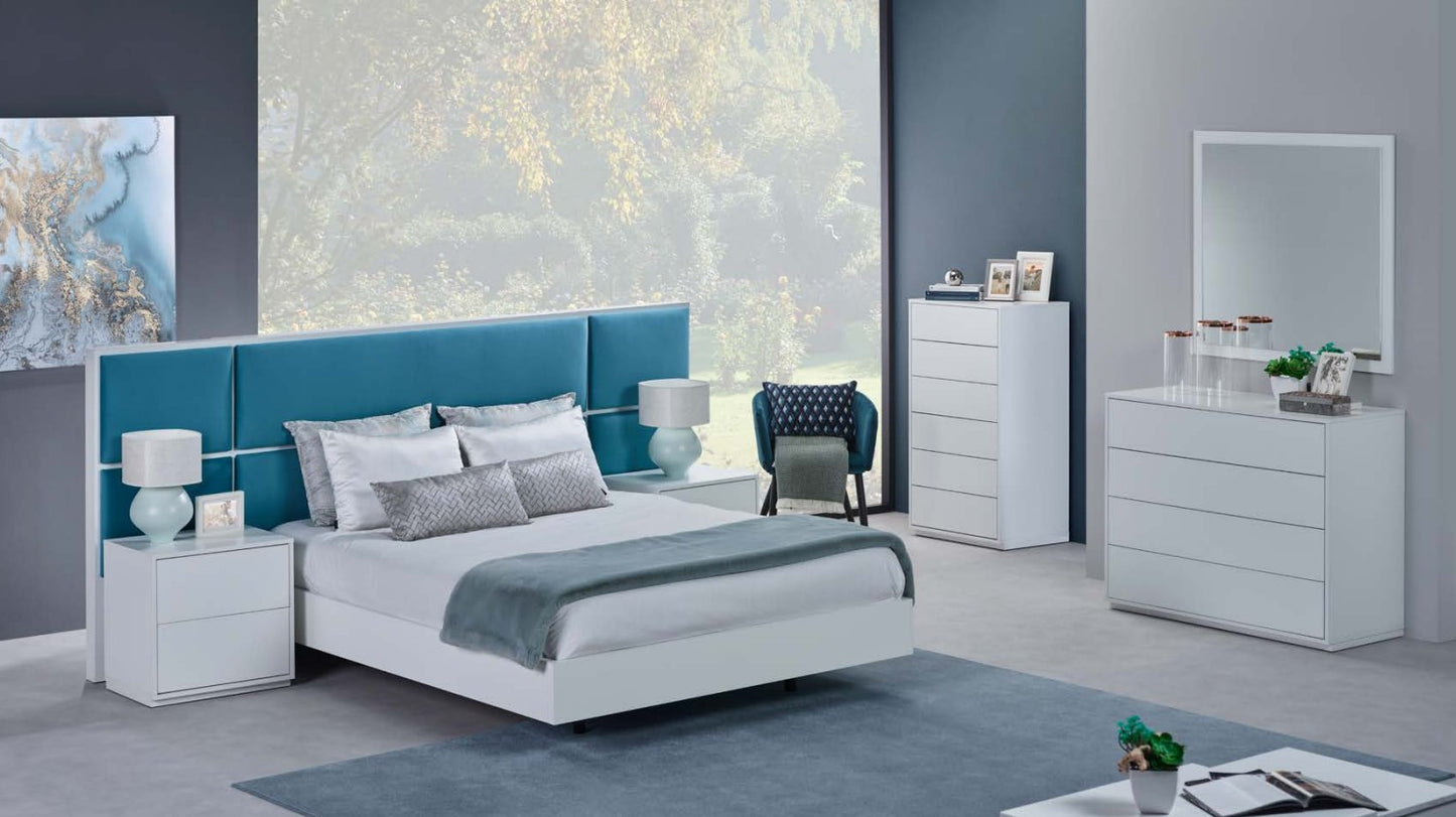 Cama Casal EXCLUSIVE com Cabeceira Estofada