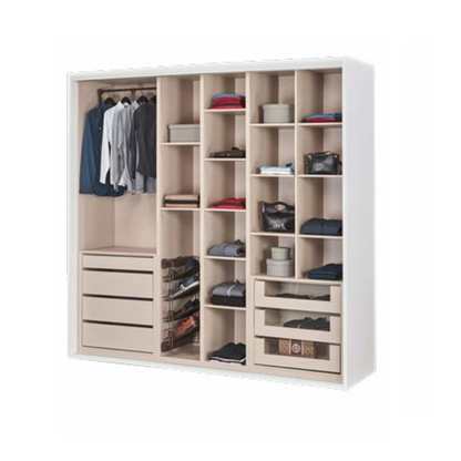 Roupeiro Tipo-Closet 3 Portas de Correr com faixa