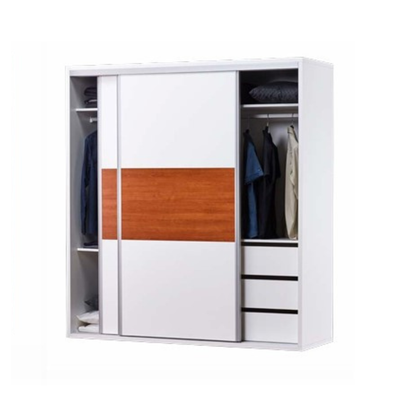 Roupeiro 2 Portas de Correr com faixa