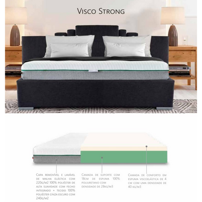 Colchão Viscoelástico VISCO STRONG