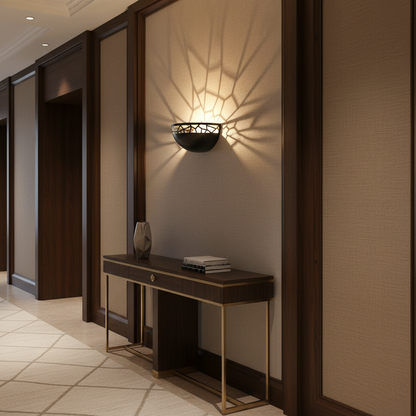 Aplique de Parede PANG Preto – Design Moderno E27