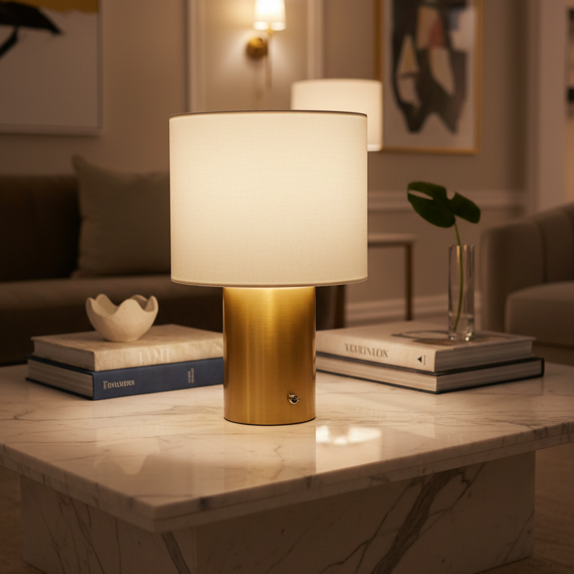 Candeeiro Dourado - Imagem Apelativa