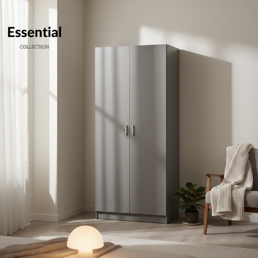 Roupeiro 2 Porta de Abrir Essential