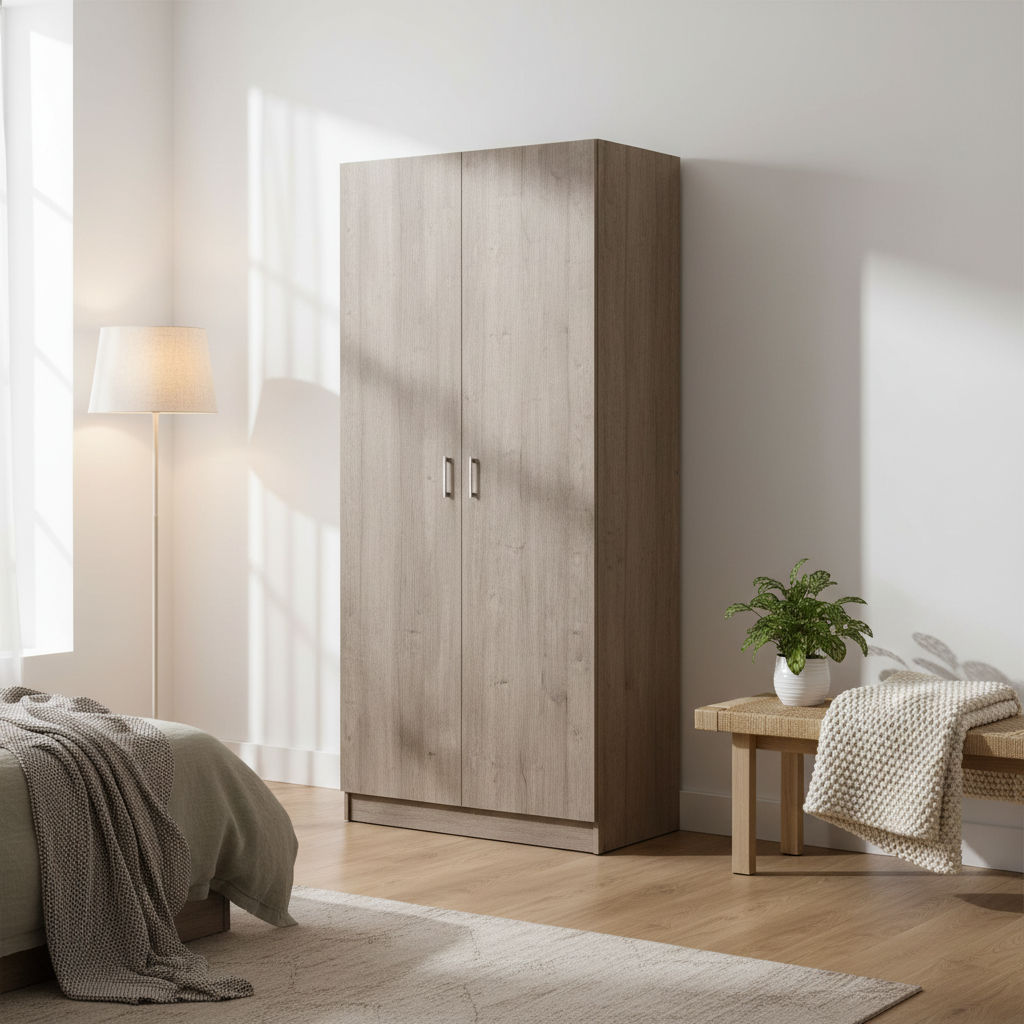 Roupeiro 2 Porta de Abrir Essential