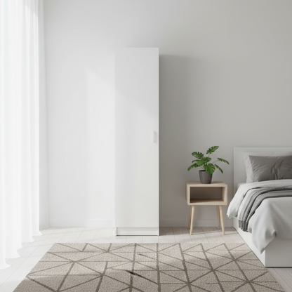 Roupeiro Essential 1 Porta - Branco