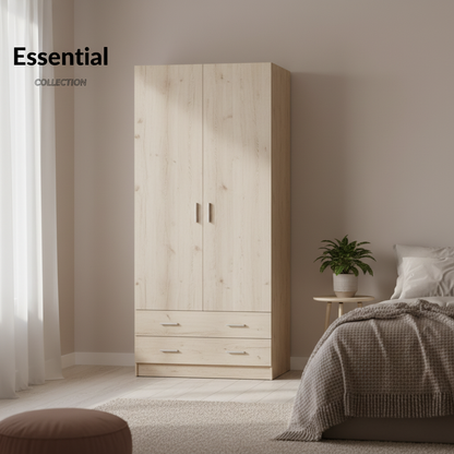 Roupeiro Essential - Rústico Claro